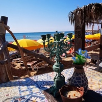 Photo de france - La plage de la Roquille et le Mango's Beach Bar